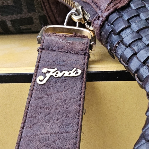 Fendi Tobacco Brown Zucca Canvas Spy Hobo Bag - Picture 9 of 16